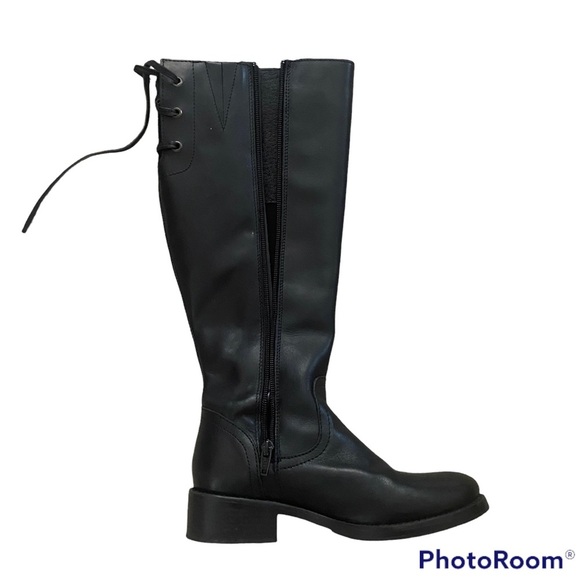 Steve Madden Women's Lover Western Boot, Black Leather, 5.5 M US - Picture 3 of 9